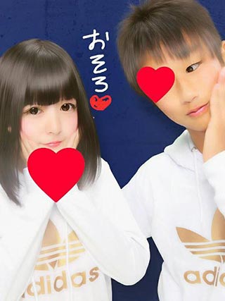 アディダスパーカーペアルック1