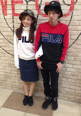 FILAトレーナー-ペアルック2