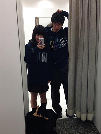 ユニクロペアルック4