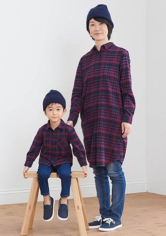 無印親子コーデ1