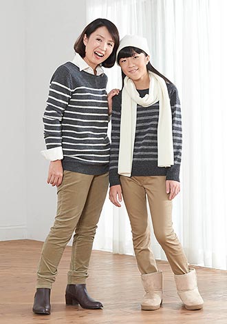 無印親子コーデ3