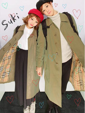 バーバリーペアルック