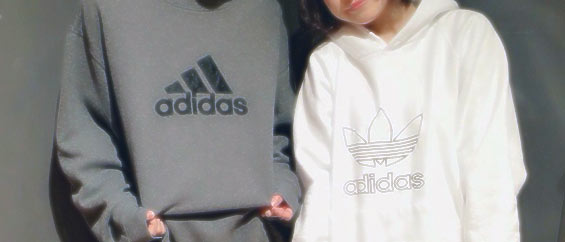 お揃いパーカー