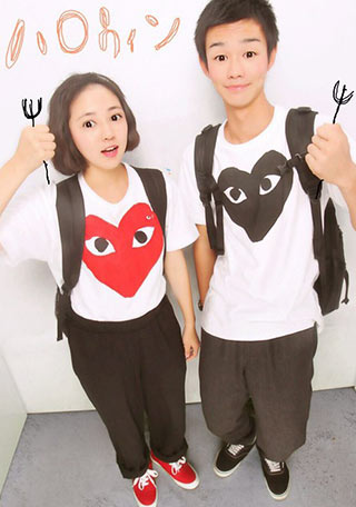 VANSスニーカーペアルック1