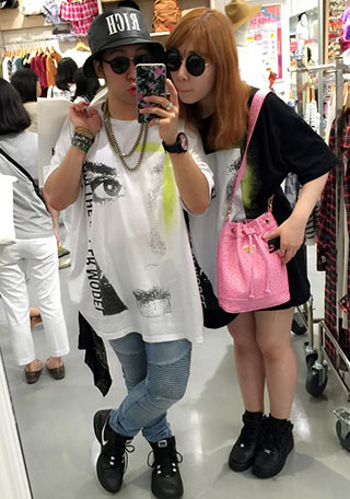 ナイキスニーカー-ペアルック2