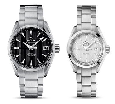 オメガ結納返しペアウォッチ