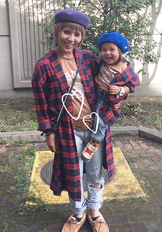 チャオパニックティピーリンクコーデ1