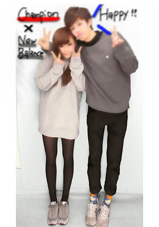 チャンピオントレーナー-ペアルック2