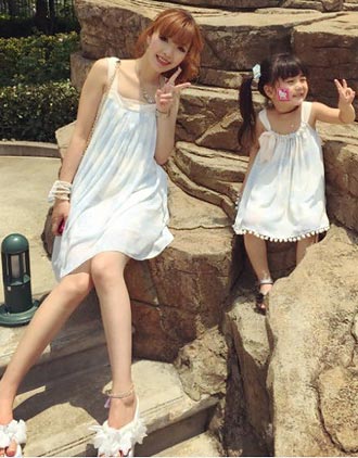 プティハニー-バイ-マーキュリーデュオ-親子コーデ1