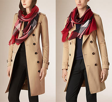 バーバリーマフラー3