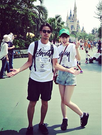 STUSSYペアルック2