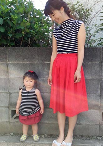 スナイデル親子コーデ3