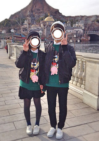 VANSスニーカーペアルック2