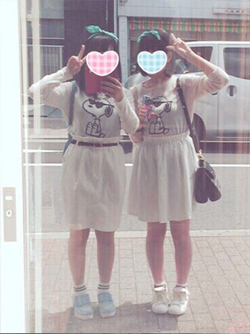 ローリーズファーム双子コーデ3