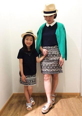 グローバルワーク親子コーデ1