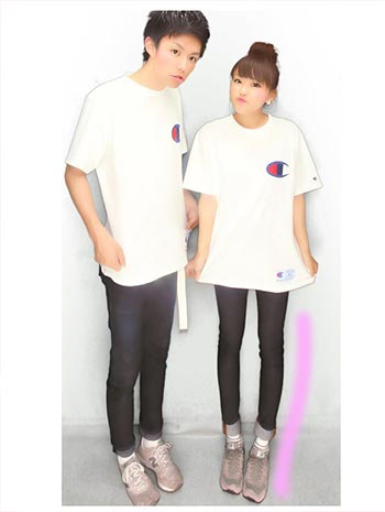 チャンピオンペアルック3