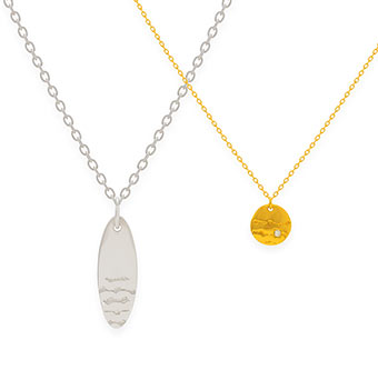 アガットペアネックレス1