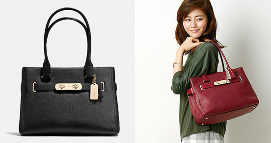 コーチ通勤バッグ2