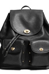 コーチレザーリュック3