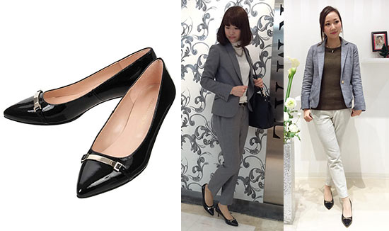 スーツカンパニーパンプス2