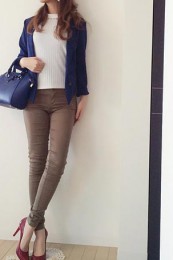 ダイアナパンプスコーデ7