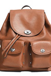 コーチレザーリュック2