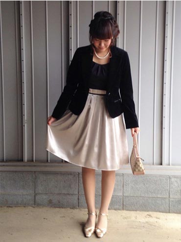 お呼ばれコーデ7