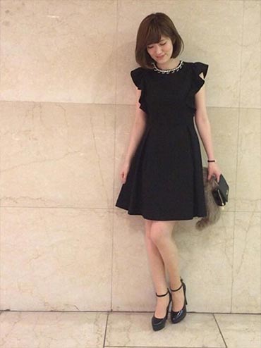 上品お呼ばれコーデ3