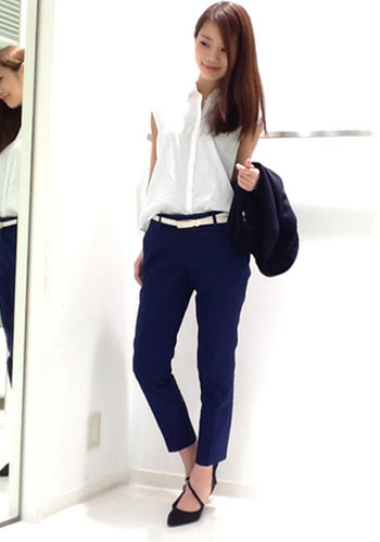 オフィスカジュアルコーデ15