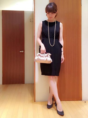 上品お呼ばれコーデ4