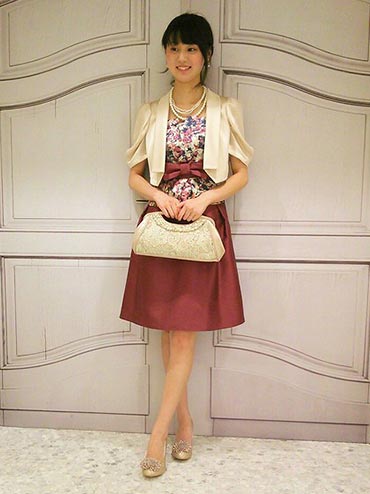 可愛いお呼ばれコーデ2