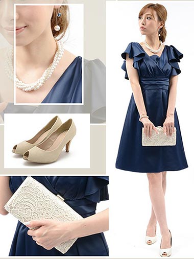 お呼ばれコーデ