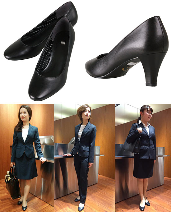 スーツセレクトリクルートパンプス1