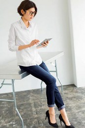 セシールオフィスカジュアルコーデ3