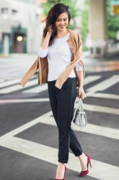 ユニクロオフィスカジュアルコーデ3