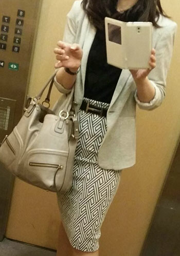 zaraオフィスカジュアル1