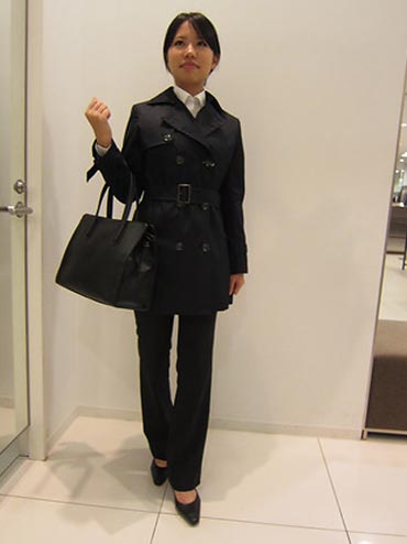 女性リクルートスーツコーデ10