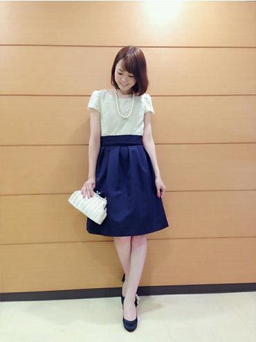 お呼ばれコーデ5