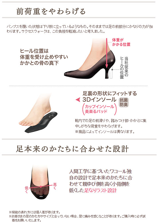 サクセスウォーク特長