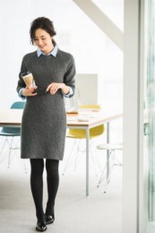 ユニクロオフィスカジュアルコーデ2