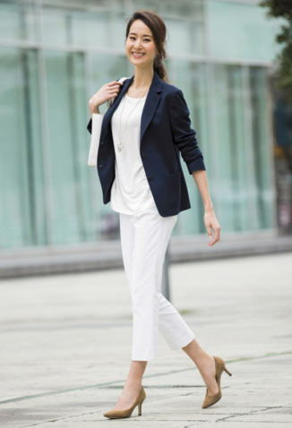 春オフィスカジュアル6