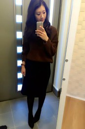 guオフィスカジュアルコーデ2