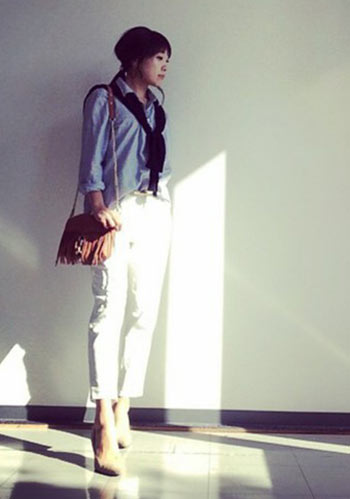 オフィスカジュアルコーデ7