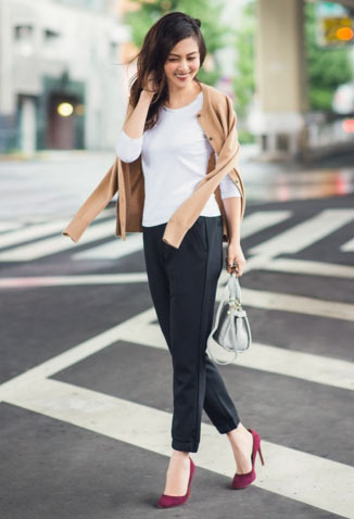 春オフィスカジュアル7