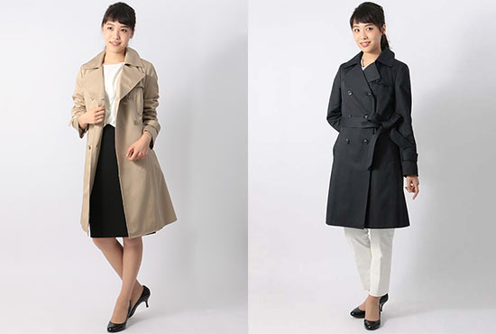 スーツカンパニー通勤コート1