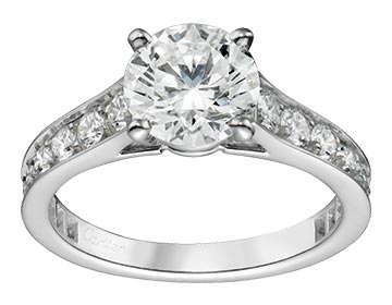 カルティエ婚約指輪2