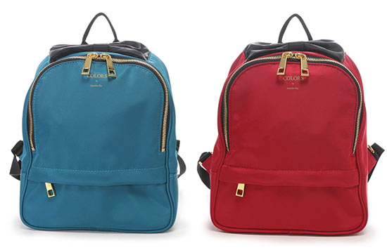 カラーズバイジェニファースカイリュック1