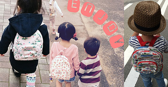 キャスキッドソンキッズリュック