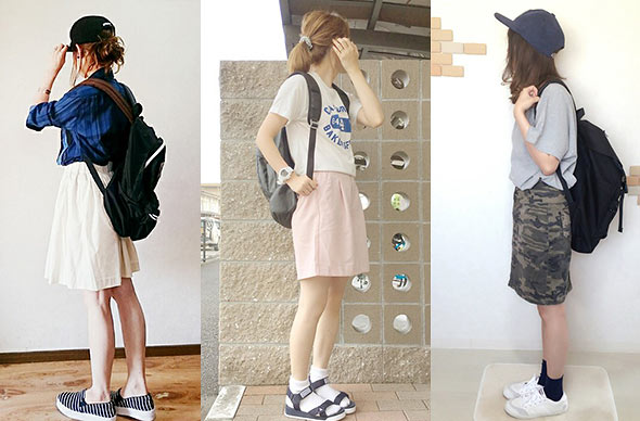 リュックデートコーデ3