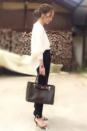 通勤サンダルコーデ1